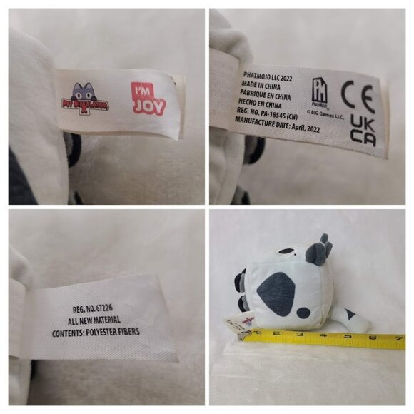 Pet Simulator X Mystery Treasure Joy Plush Spotted Cow No Code - Picture 8 of 8